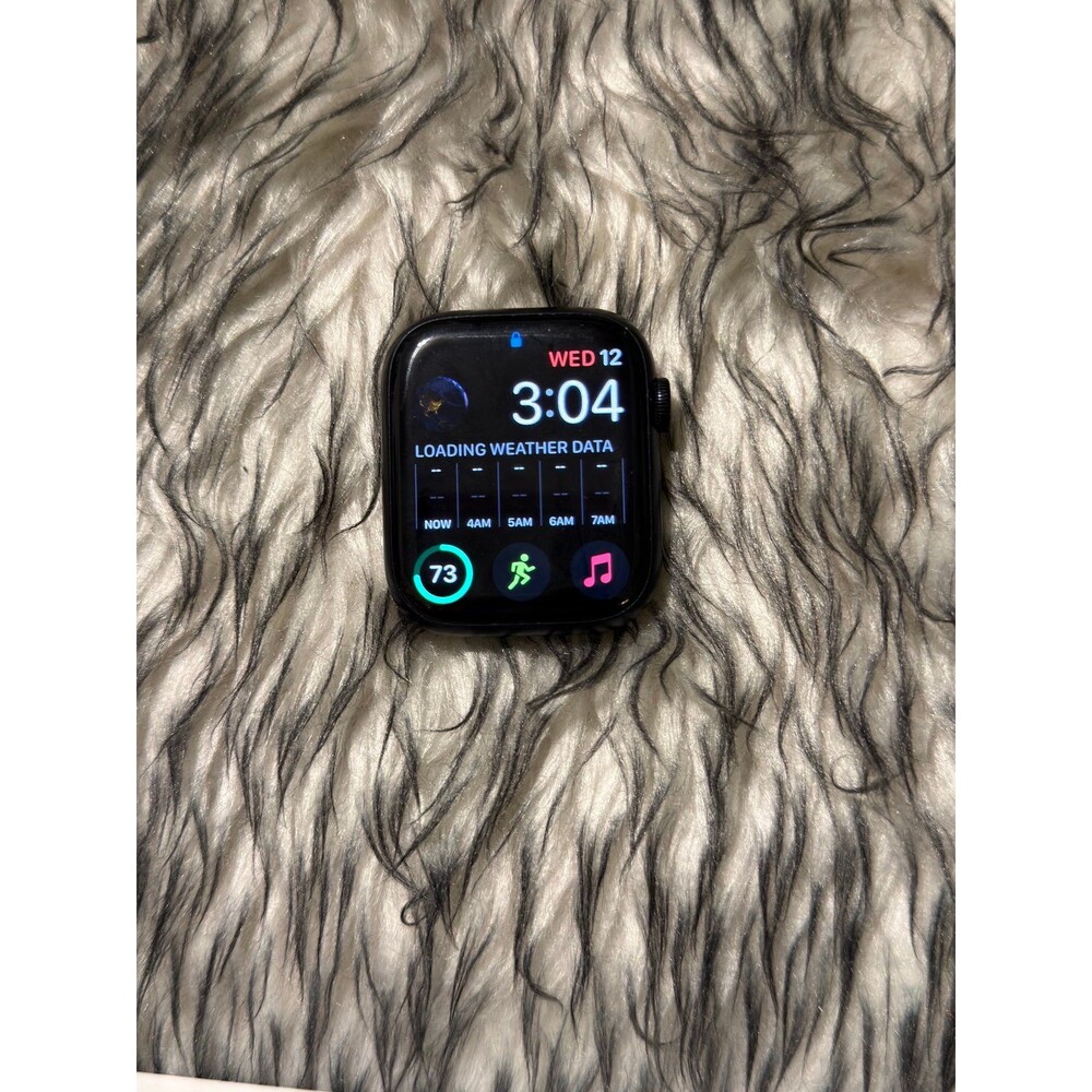 Apple Watch Series 7 (GPS + Cellular) 45mm Midnight Aluminum Sport Band
